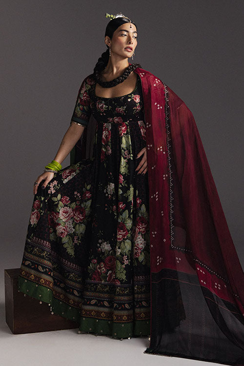 Zara Shahjahan Anarkali Lawn Collection 2026 - Shehzadi-D5